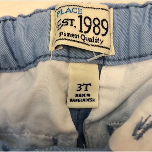 1989 Place Light Blue Shorts 3T - Picture 4 of 5